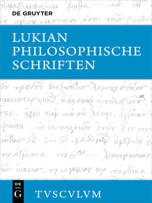 cover image of Philosophische Schriften